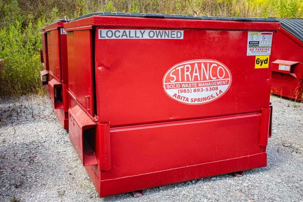 dumpster rental from a waste management company