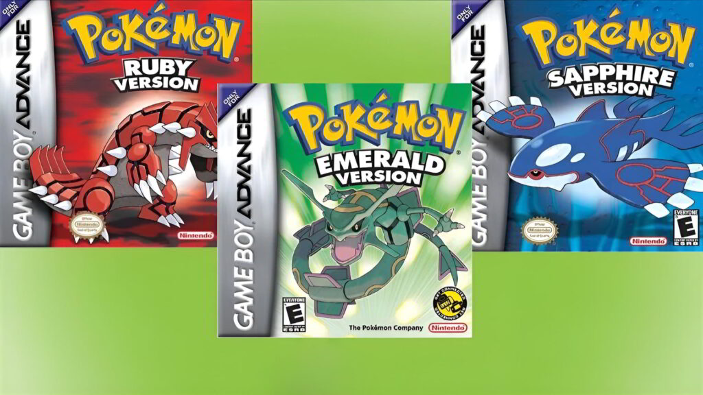 pokemon generation 3 games