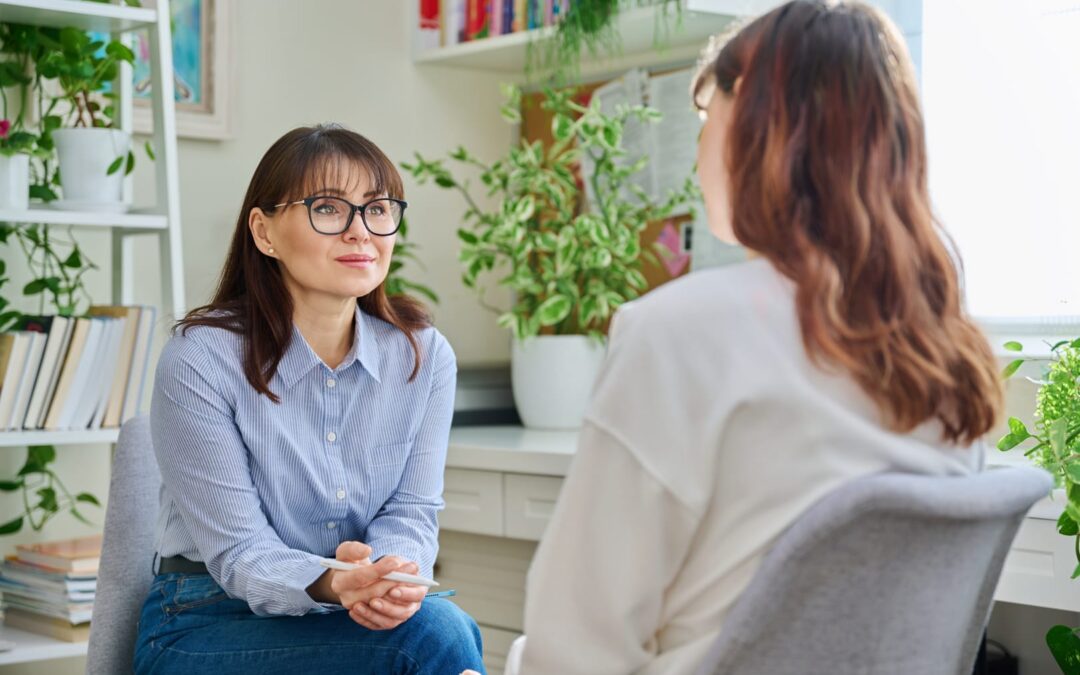 female-counselor-working-with-young adult