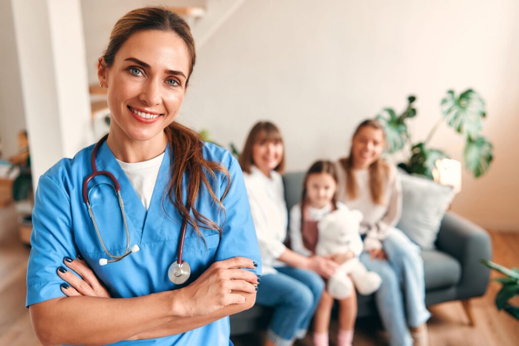 Family Doctor in Sebring Family Doctor with patients