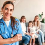 Family Doctor in Sebring Family Doctor with patients