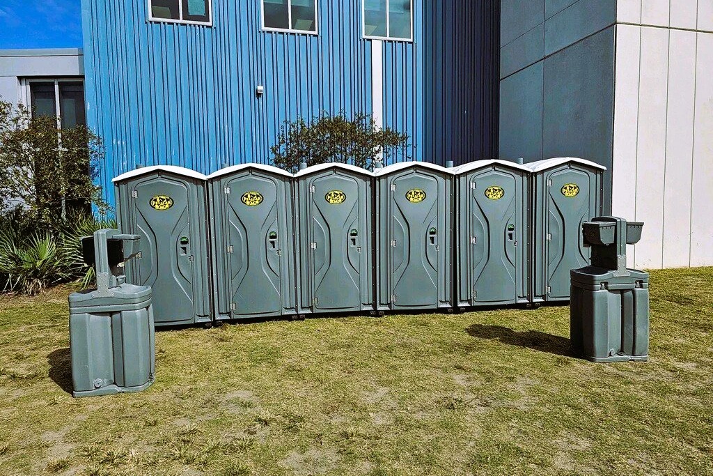 grey porta potty rentals 2 porta potty rentals